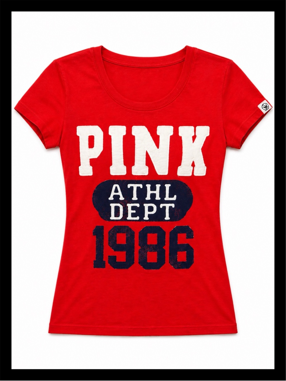 🧡ⓅⒾⓃⓀ VS RARE “PINK ATHL DEPT 1986” Tee🧡